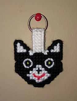 Black Cat Keychain