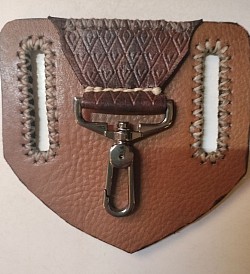 Leather Belt Key Clip