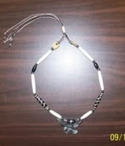 Eagle Pendant Bone Necklace