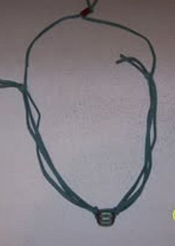 Chevron Bead Necklace